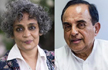 Arundhati Roy danger to society, should be arrested under NSA: Subramanian Swamy